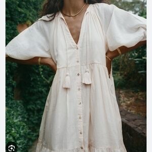 Spell Linda smock dress size XS